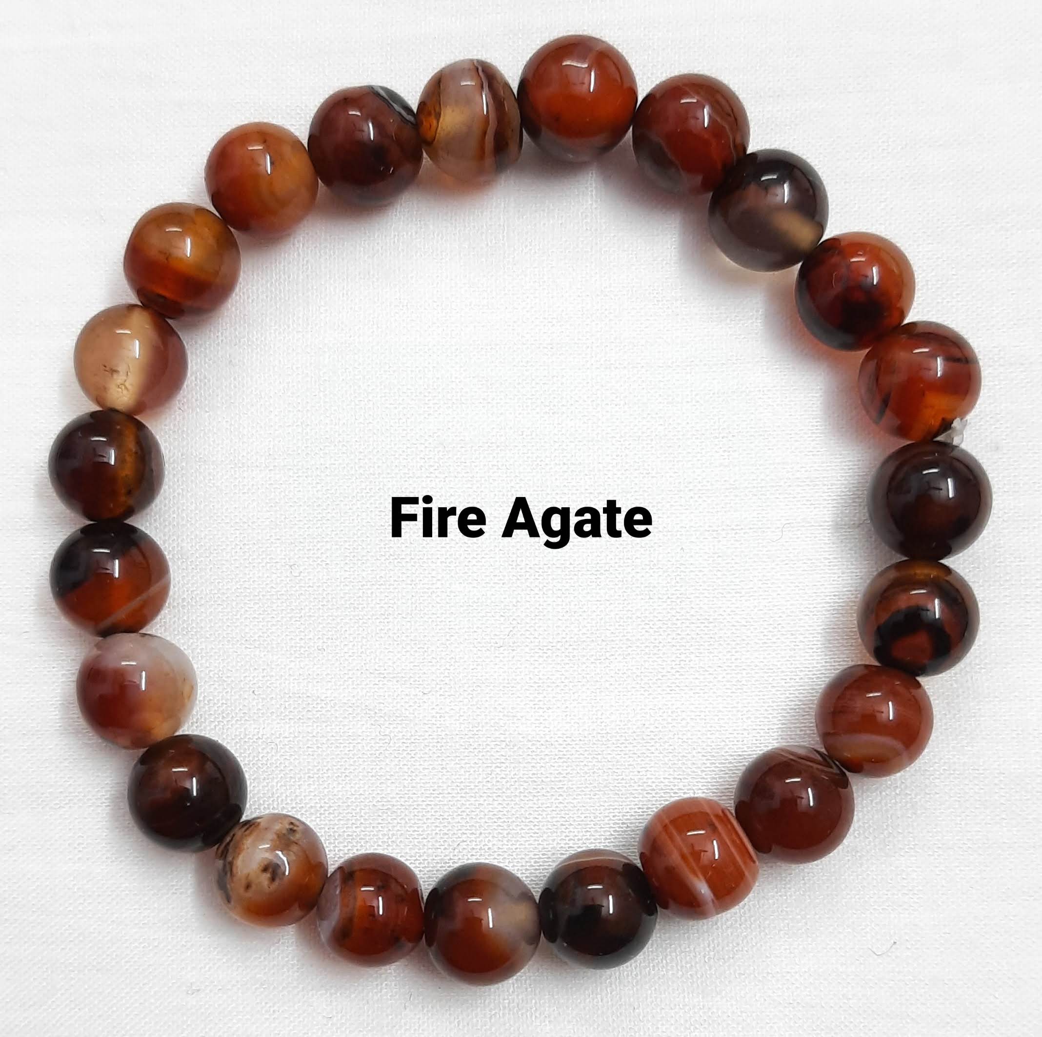 Fire Agate Bracelet