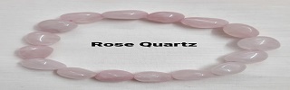 Rose Quartz Tumble Bracelet